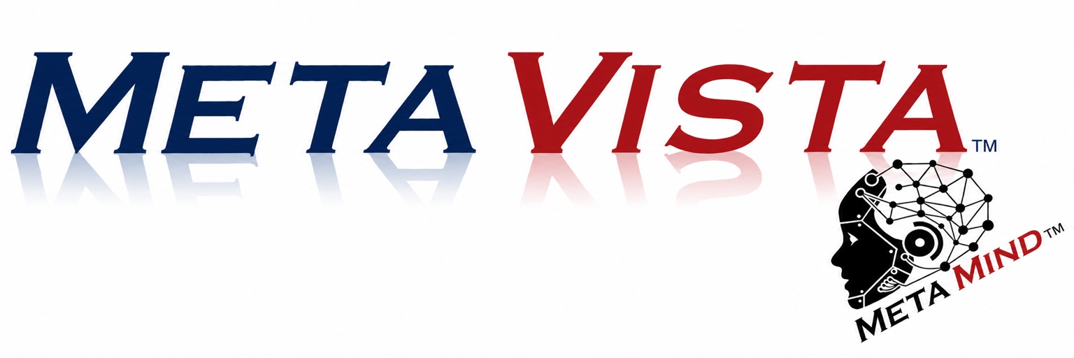 MetaVista and MetaMind logos together